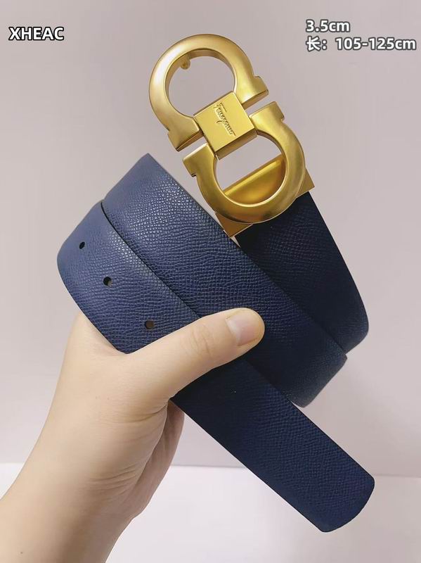 Ferragamo belt 35mmX105-125cm 8L182